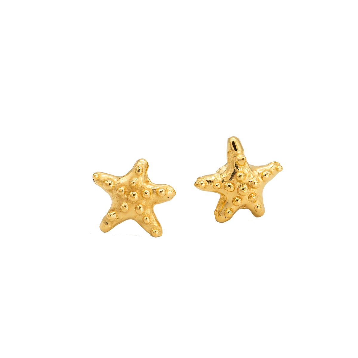 Knobby Sea Star Post Earrings