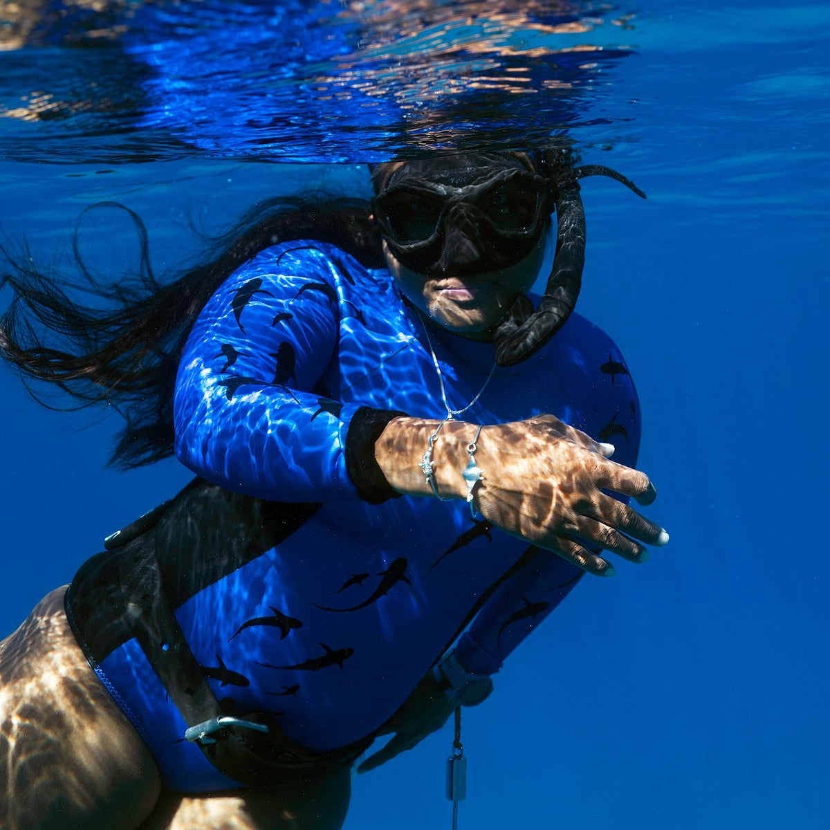 Soaring Manta Solo Link Bracelet