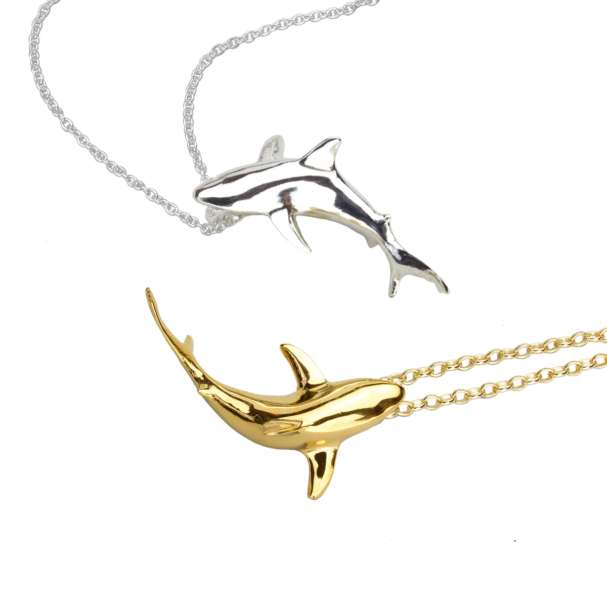 Oceanic Blacktip Shark Necklace