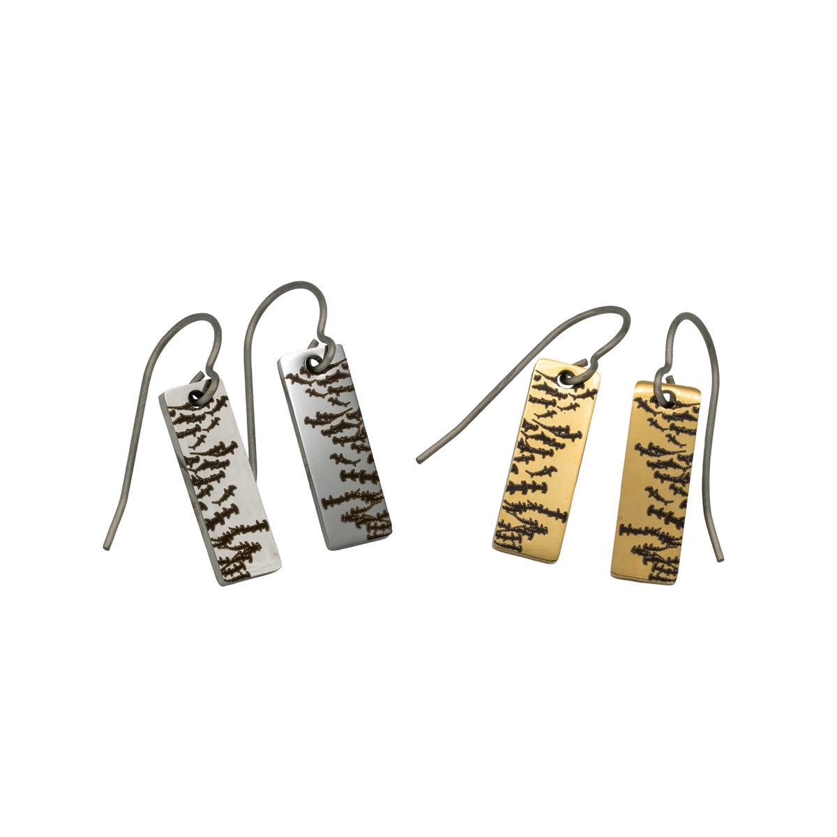 Salt & Steel - Drop Earrings
