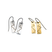 Salt & Steel - Drop Earrings