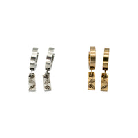 Salt & Steel - Hoop Earrings
