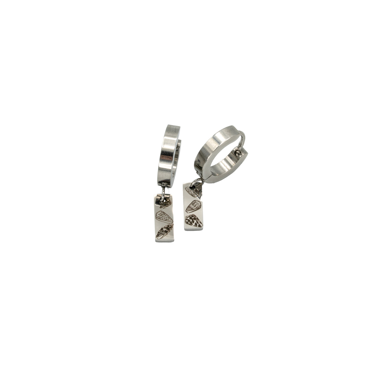 Salt & Steel - Hoop Earrings