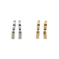 Salt & Steel - Hoop Earrings
