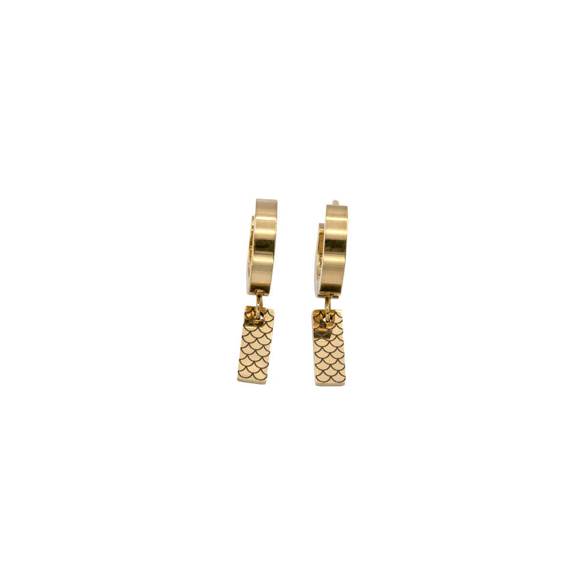 Salt & Steel - Hoop Earrings