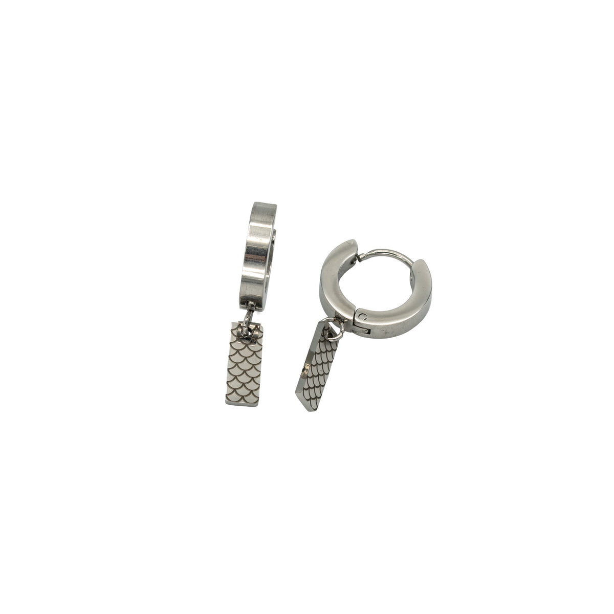 Salt & Steel - Hoop Earrings