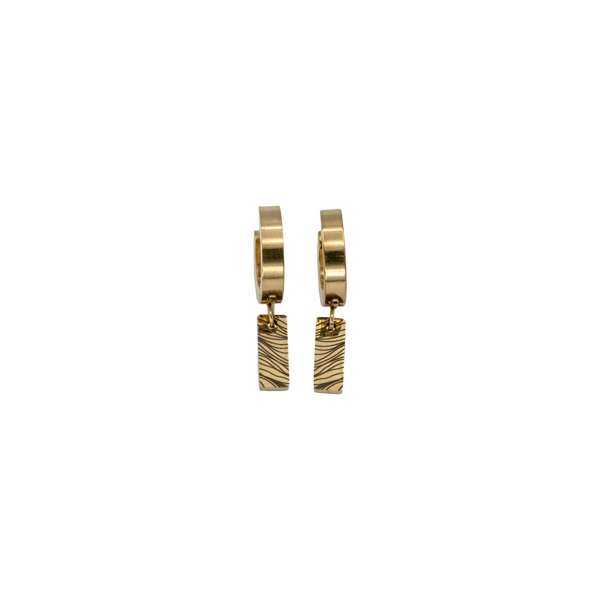Salt & Steel - Hoop Earrings