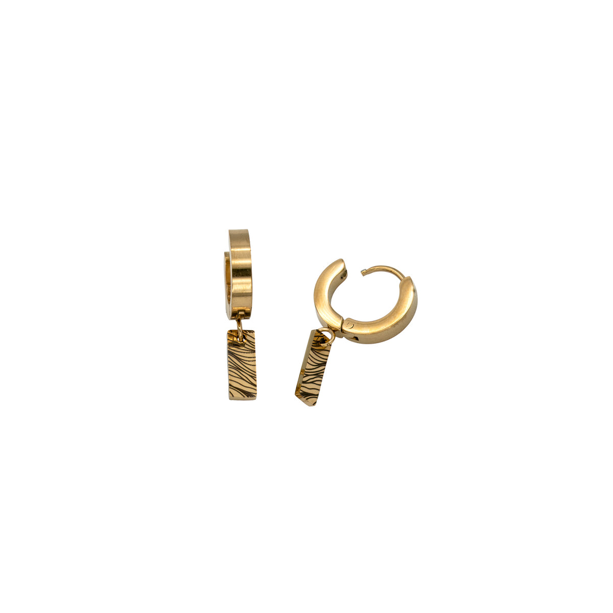 Salt & Steel - Hoop Earrings