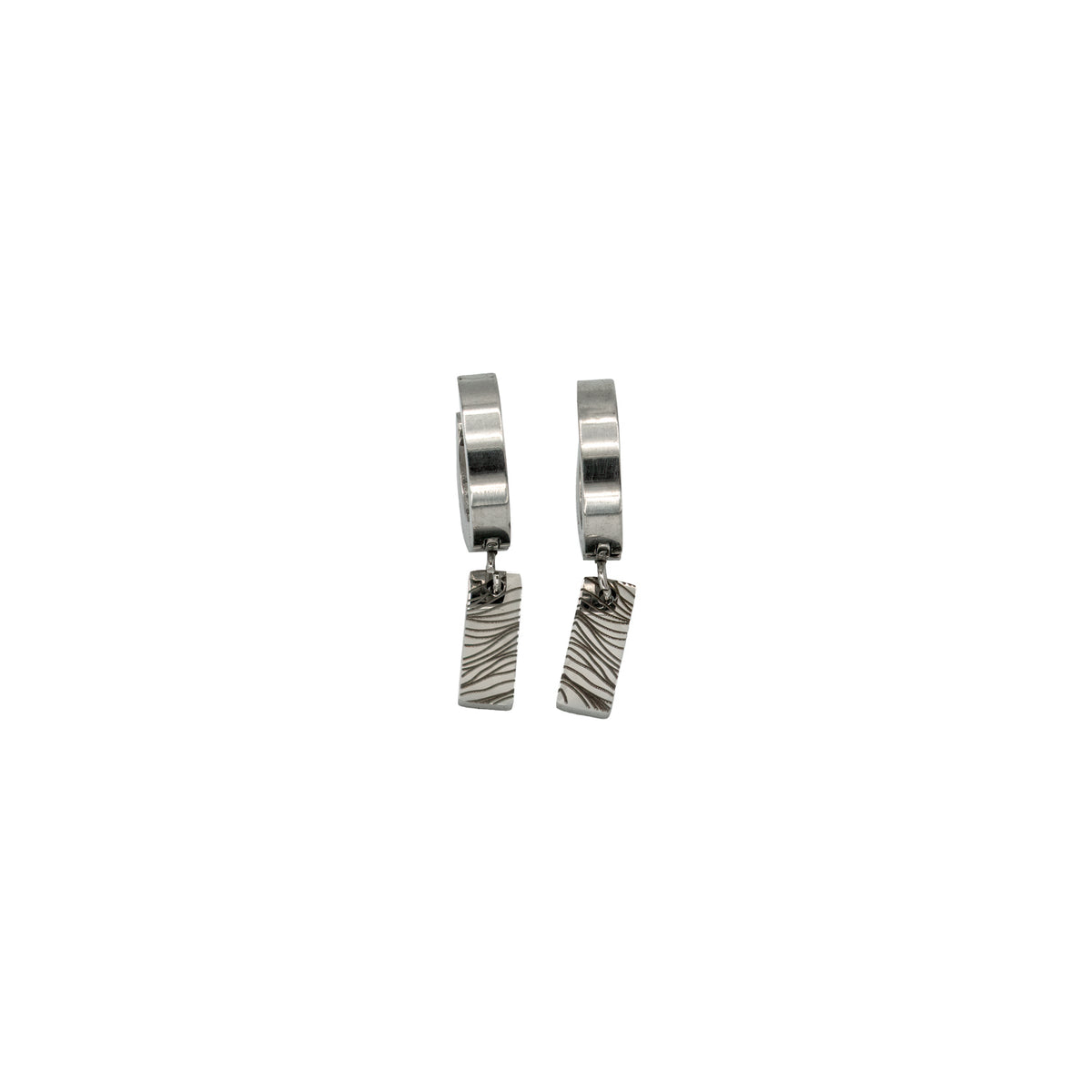 Salt & Steel - Hoop Earrings