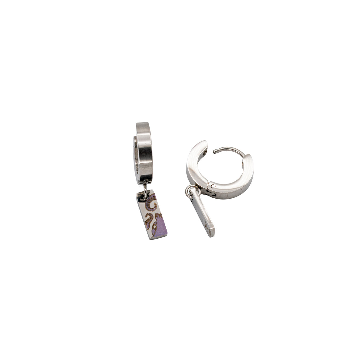 Salt & Steel - Hoop Earrings