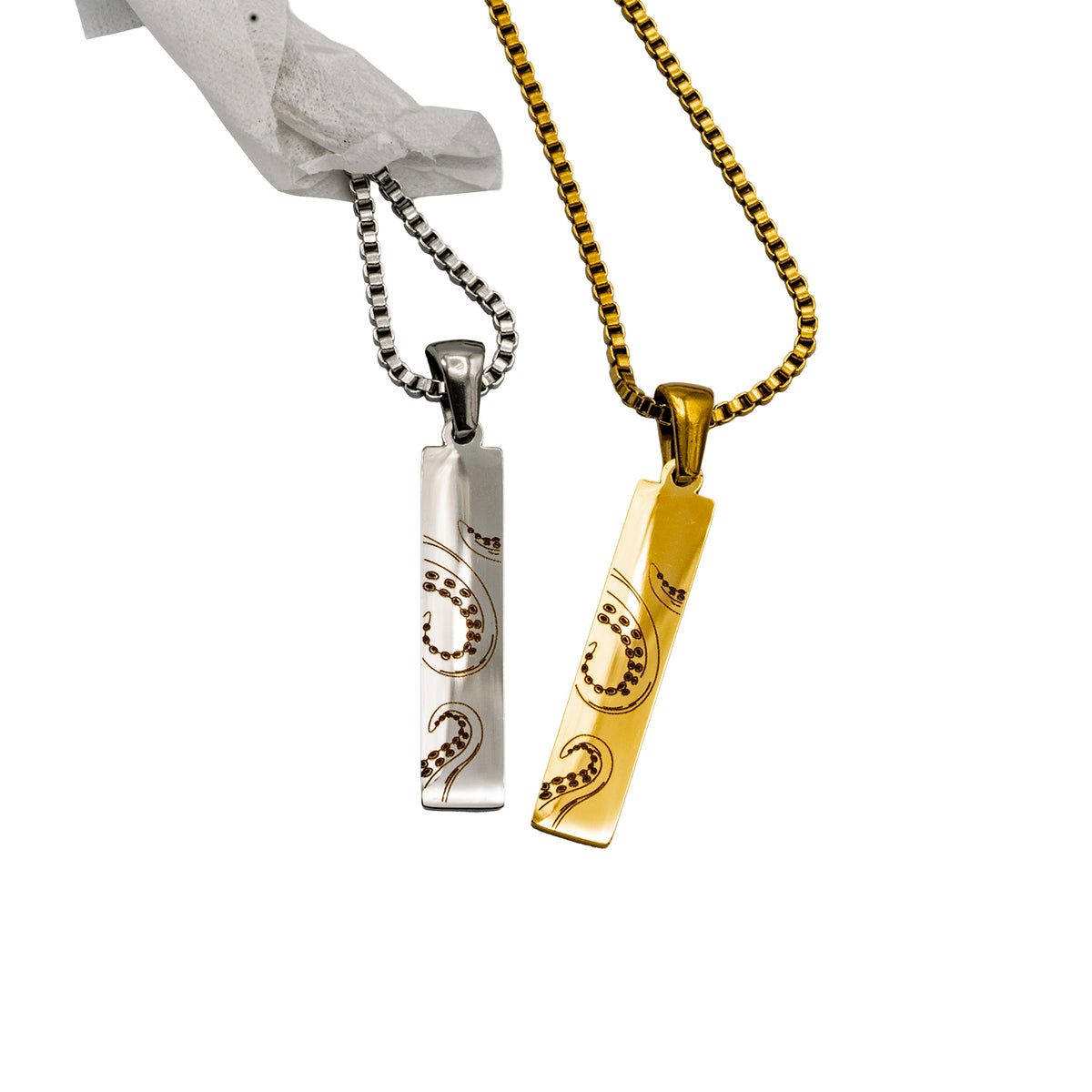 Salt & Steel - Pillar Necklaces