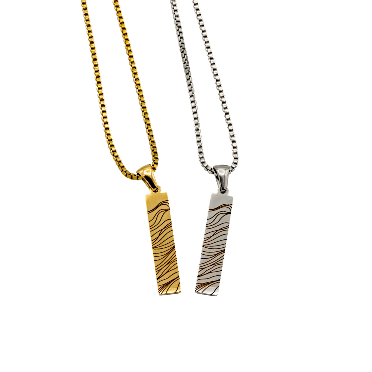 Salt & Steel - Pillar Necklaces