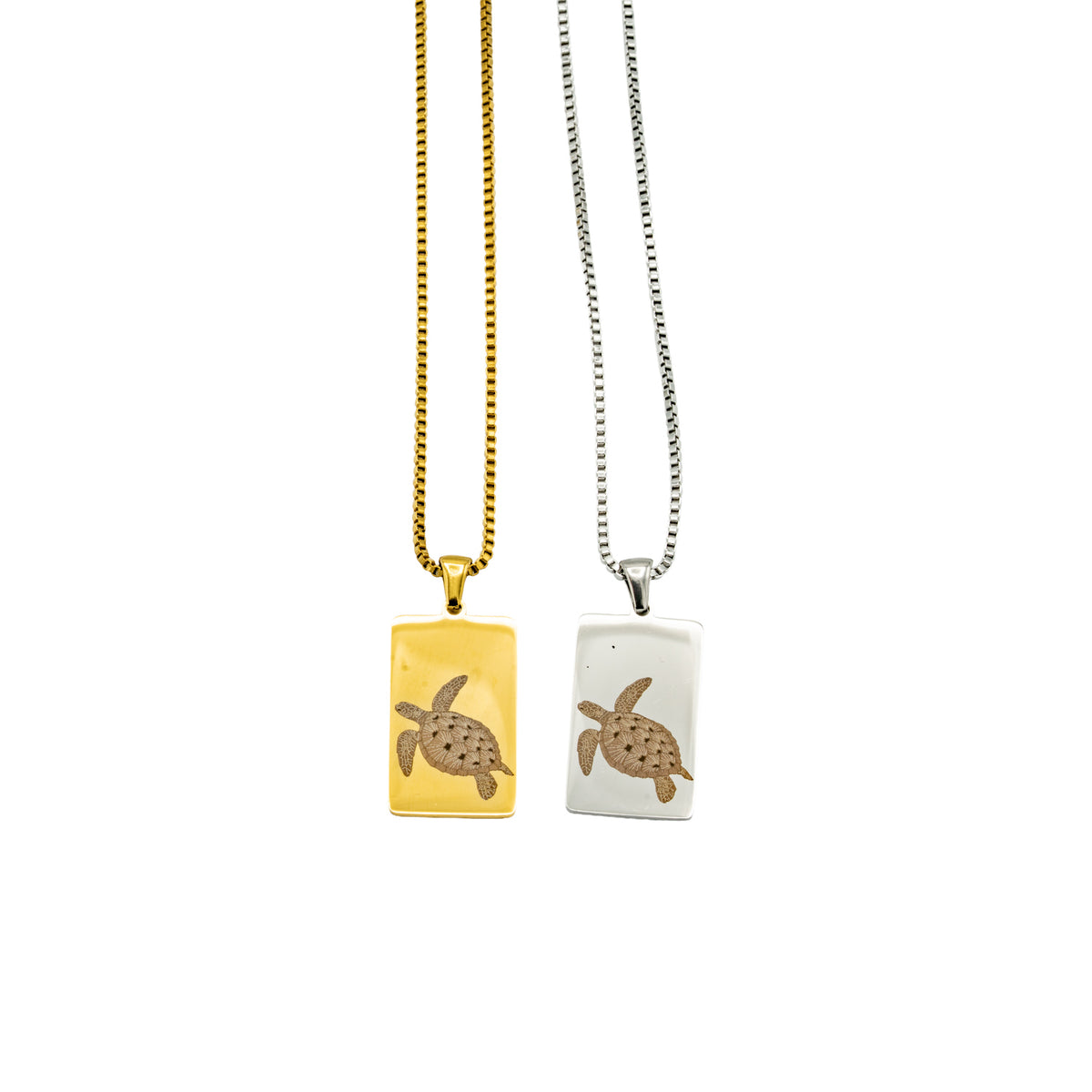 Salt & Steel - Tablet Necklaces