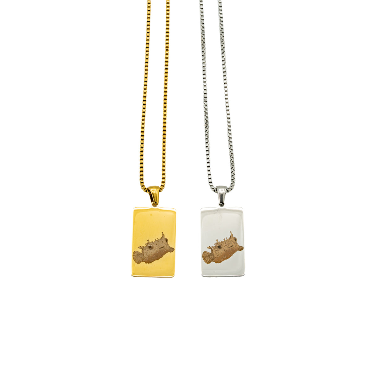 Salt & Steel - Tablet Necklaces