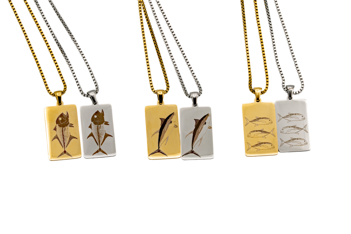 Salt & Steel - Tablet Necklaces