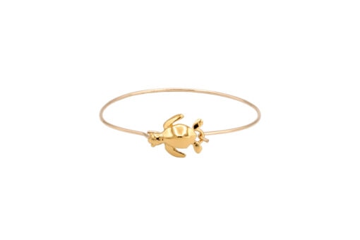 Alohi Kai honu iki solo link bracelet gold