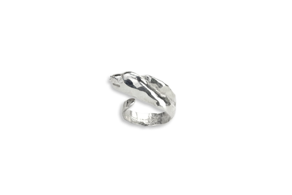 Dwarf Moray Eel Adjustable Ring - Alohi Kai Jewelry