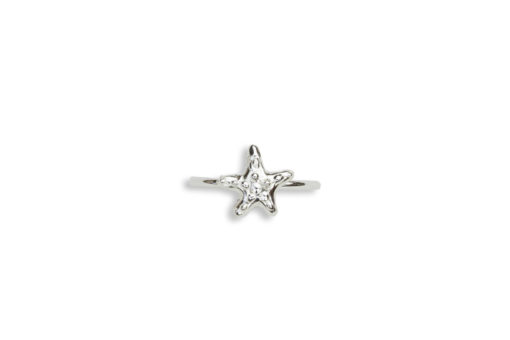 Hohonu Knobby Sea Star Stacker Ring