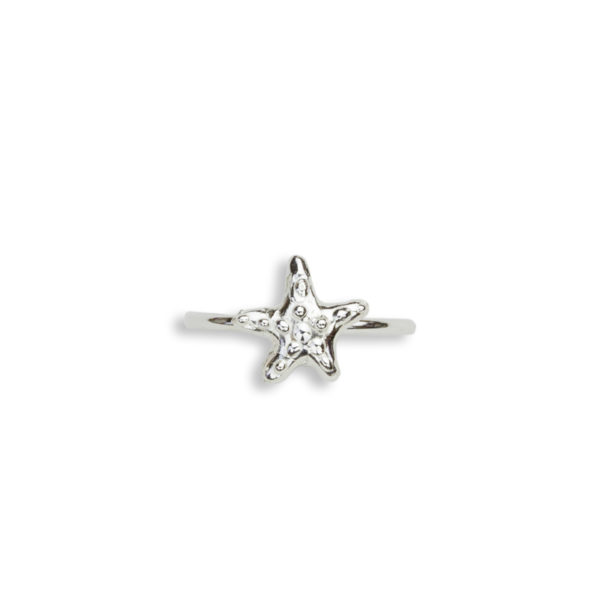 Hohonu Knobby Sea Star Stacker Ring