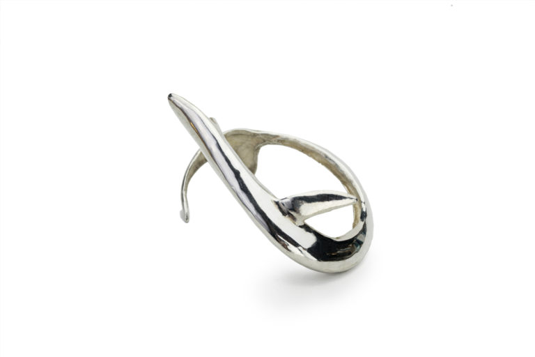 Sinuous Blue Shark Cuff - Alohi Kai Jewelry