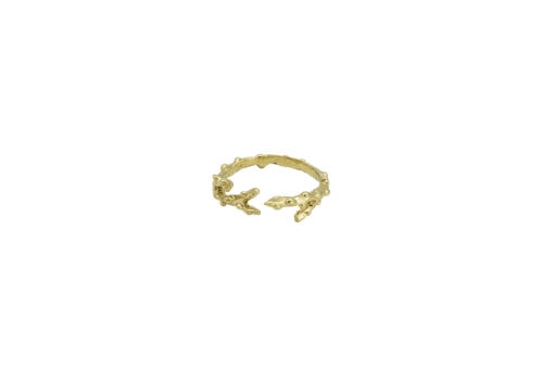 Alohi Kai Limu Ring yellow gold