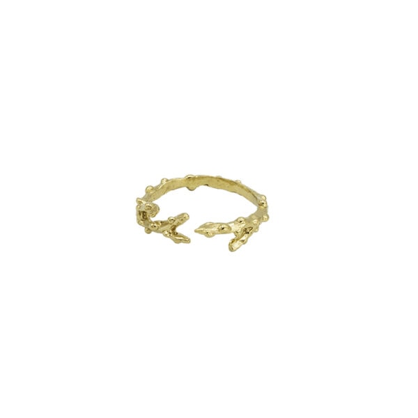Alohi Kai Limu Ring yellow gold