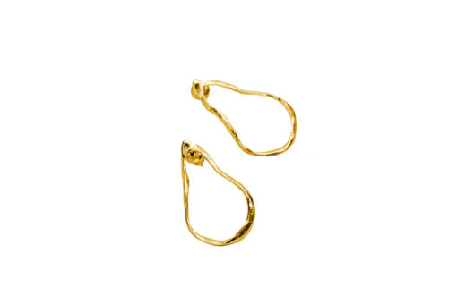 AK Ola Wai med post earrings, gold