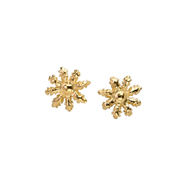 AK Octocoral earring studs front spaced