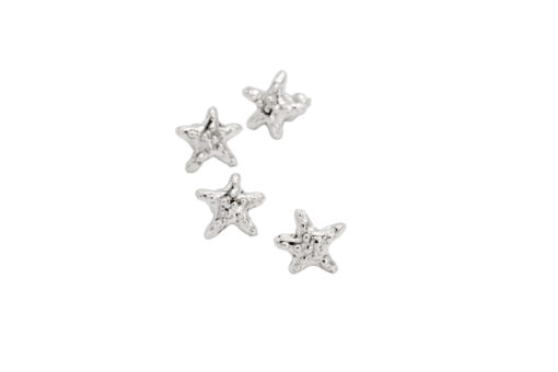 AK sea star post earrings 1