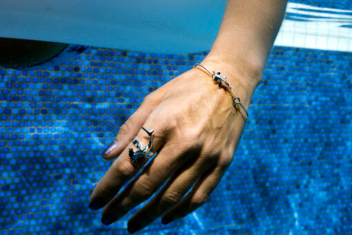 SHH ring + GHH solo link bracelet