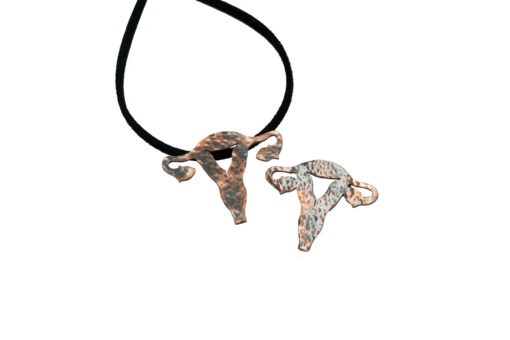 Alohi Kai uterus necklaces - copper