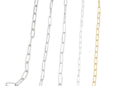 O Ke Kai paperclip chain options