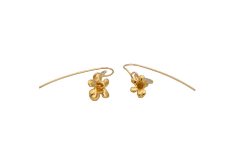 pohinahina earrings gold med and small 2