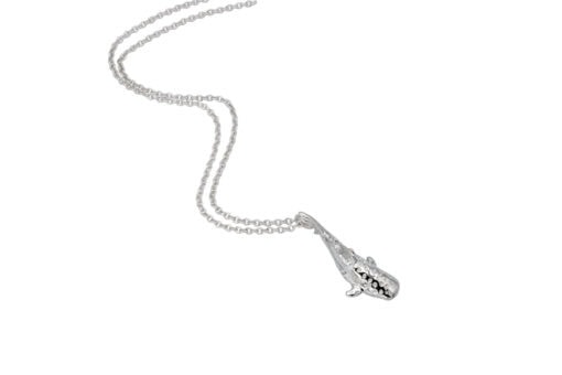 whale shark necklace side