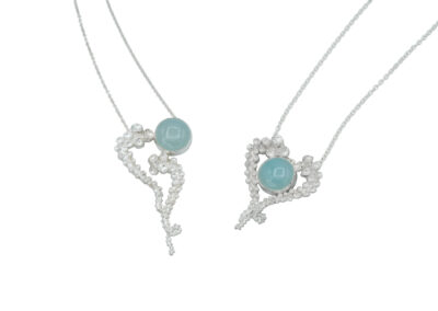 Octopus Staccato + Heart Necklaces